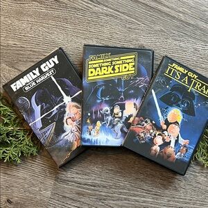 RETRO GIFT Family Guy direct-to-DVD Star Wars parody episodes 2007 UNTESTED